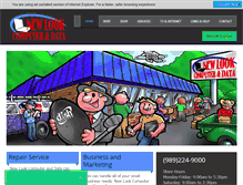 Tablet Screenshot of newlookdata.com